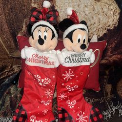 Disney Mickey & Minnie Mouse Stocking 
