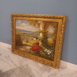 Painting With Oil Christmas Present.