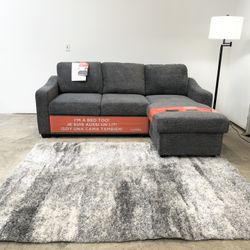 Coddle Aria Fabric Sleeper Sofa with Storage Chaise