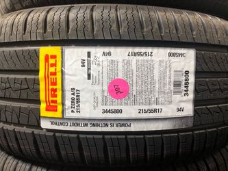 Brand New Tires (1) Pirelli PZero All Season (215/55R17) (Single) ($99)