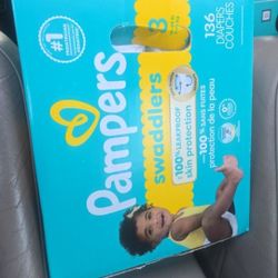 Size 3 136 CT Pampers 