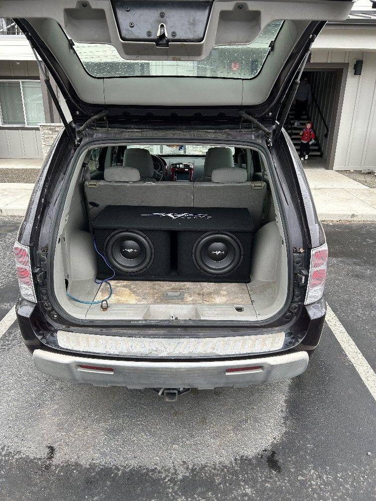 Two 12inch Subwoofers 1200watts