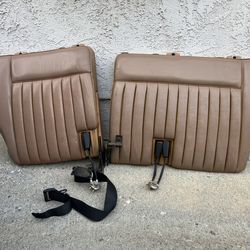 Mercedes W124 Wagon Palomino Rear Seat Set