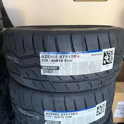 235/40r18 Falken Rt615k+