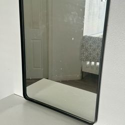 Black Frame Mirror