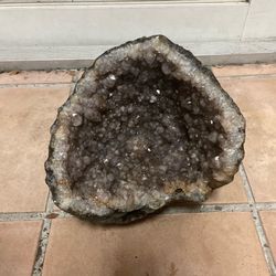 Cave shape 10” w 9” h 8” d amethyst geode located near the Miami Design District