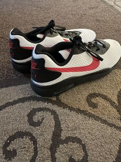 Nike Air Max Oketo White/Red/Black Size 10