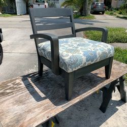 Oversized Wood Chair