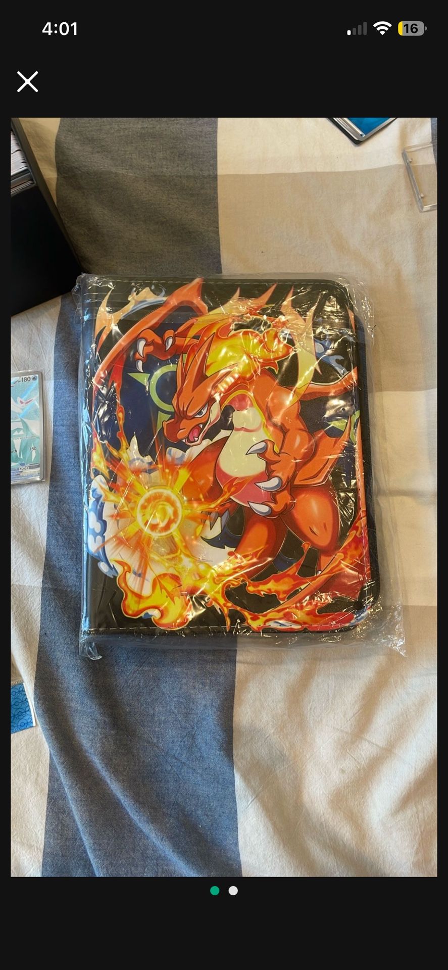 Charizard Binder, Great For Sets Like Phantasmal Flames