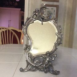 Gorgeous French Table Mirror - 200 Years Old!