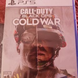Call of Duty Black Ops cold War PS5