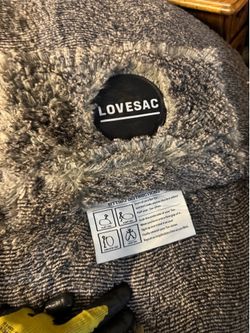 Love sac ,gray, large