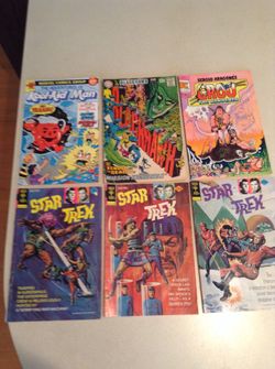 6 Assorted Comic Books