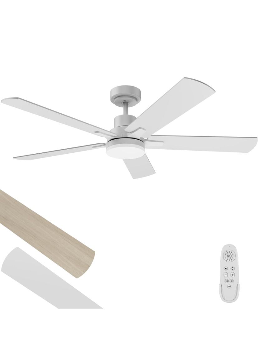 New in the box 52 inch Ceiling Fan with Light and Remote
