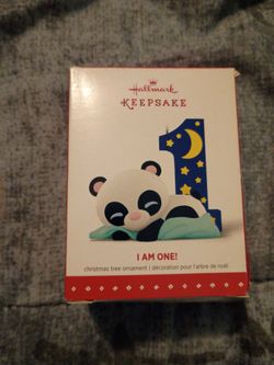 Hallmark ornament, I am one