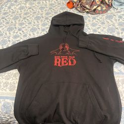 One Piece Red Hoodie