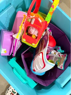 Huge Shopkins Lot – Figures, Playsets, Accessories