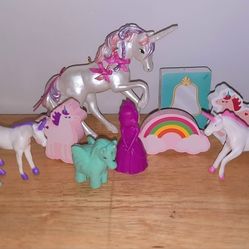 (13) Horses Unicorn Horses Princess Rainbow
