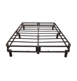 EnForce 7" Metal Foundation with Headboard Bracket and Legs Box Spring