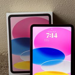iPad 10 Gen In pink 