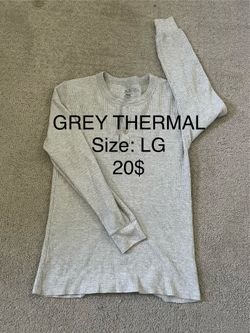 Grey thermal long sleeve