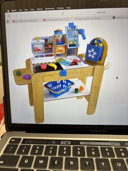 Kid Kraft Grocery Store Self-Checkout Center Toy Set