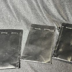 Pleather Gift Bags