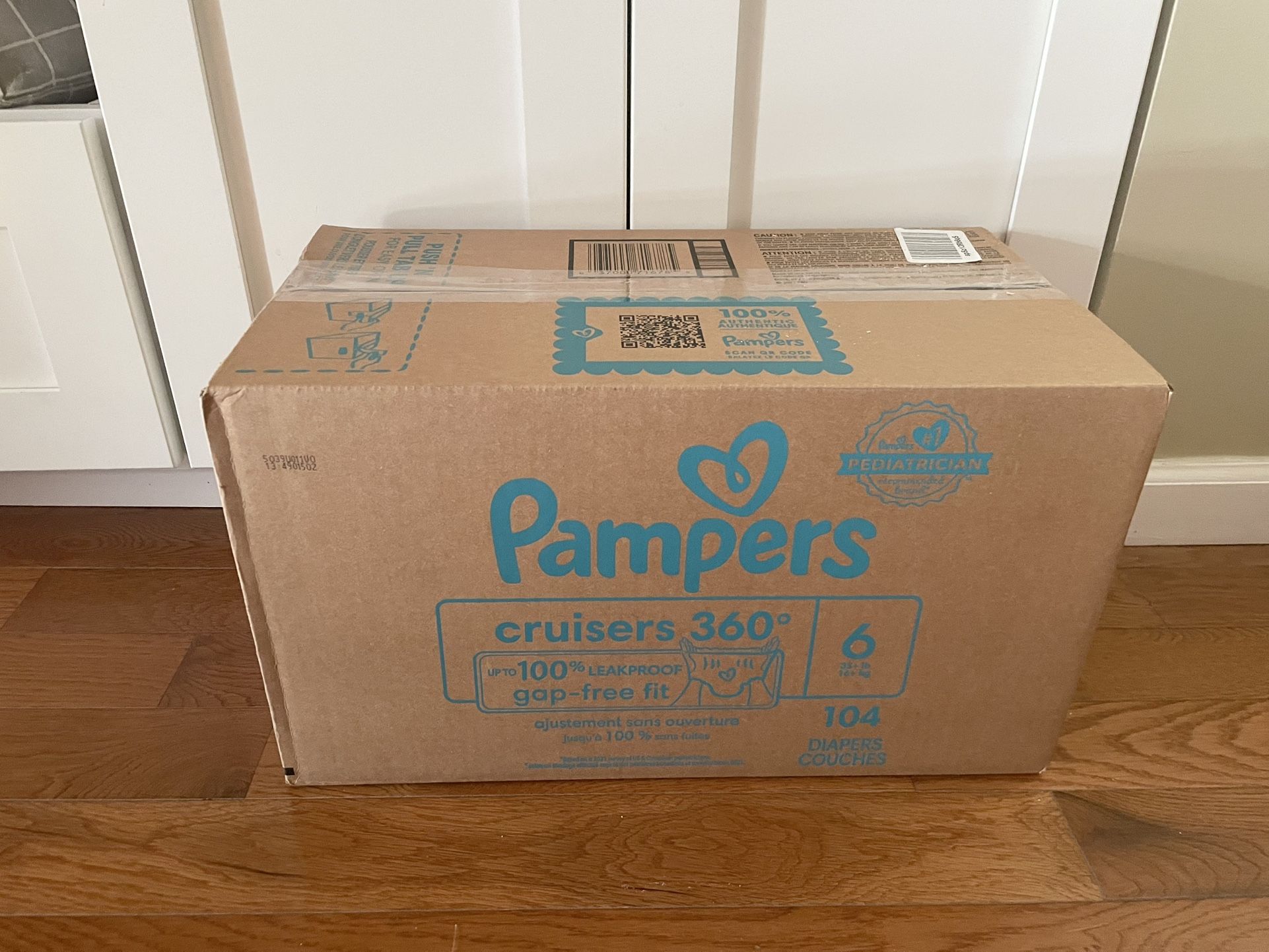 Pamper Cruisers360 Size 6 Diaper - 104ct