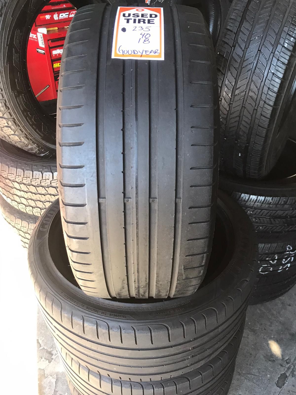 235-40-18 Goodyear Eagle Sport Full Set $160 Mount And Balanced 