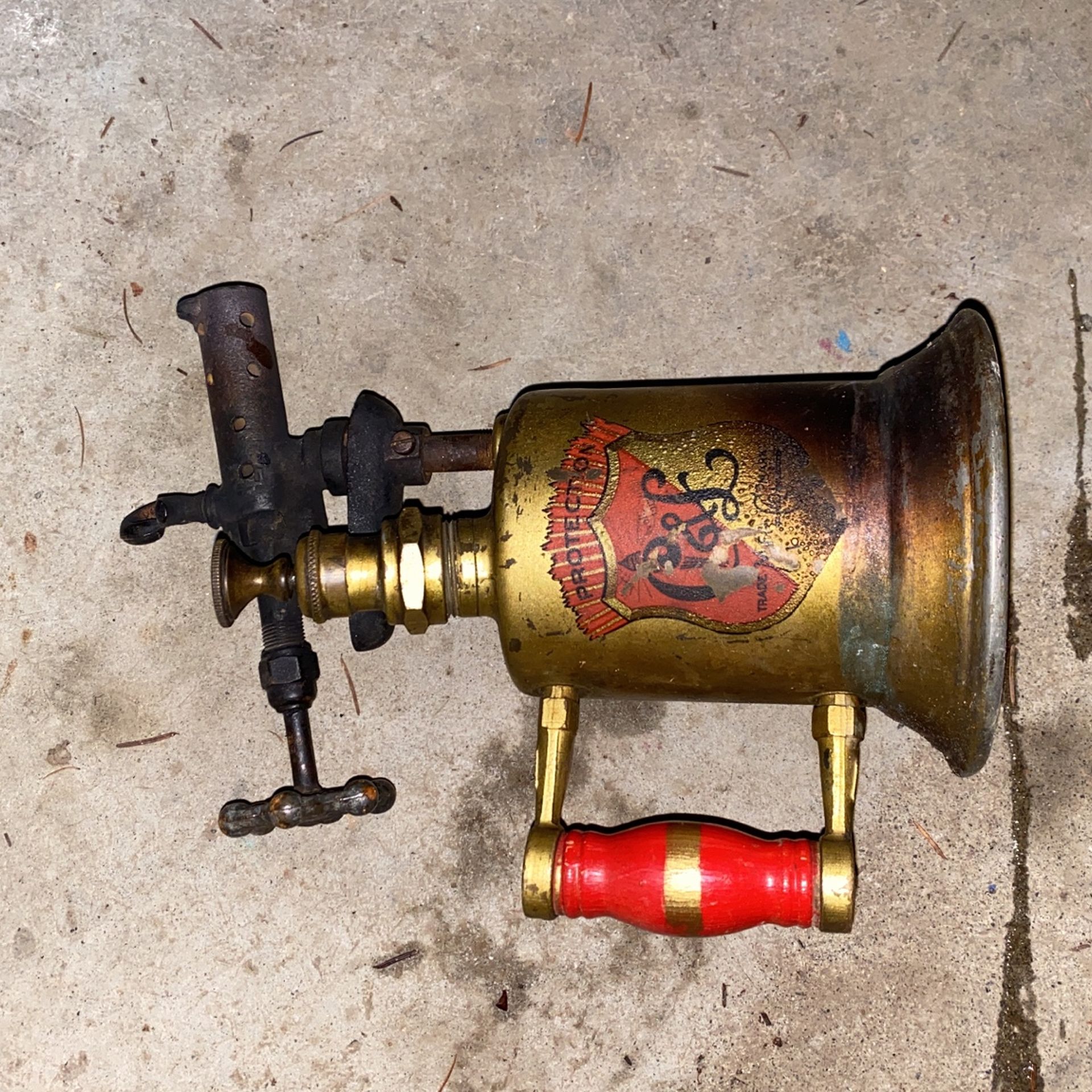 Vintage Clayton And Lambert Torch