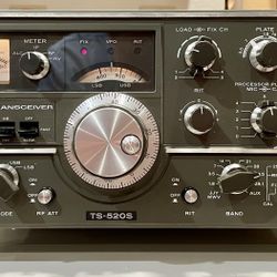 Vintage TS-520S Kenwood SSB Transceiver