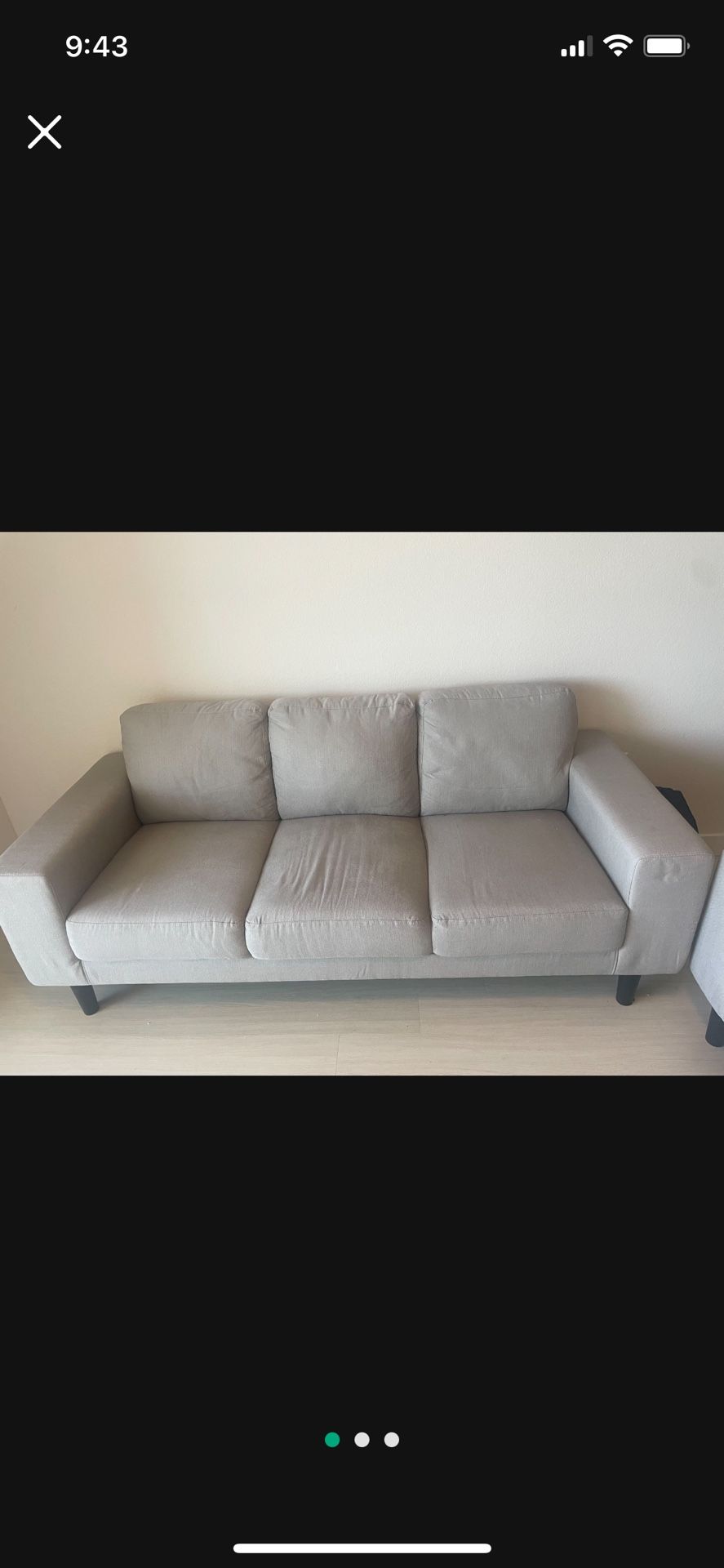 Grey Sofa