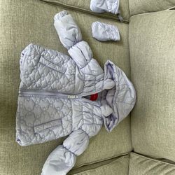 Girls Size 18 Months Winter Coat 