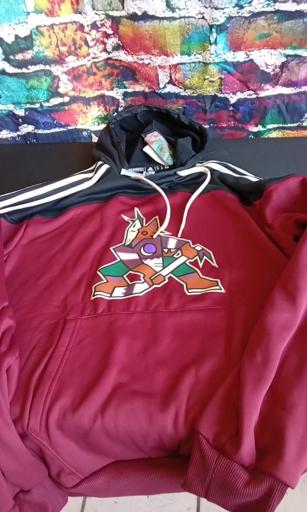 Adidas AZ Coyotes NHL Hoodie (Medium)