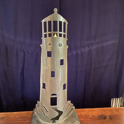 Decorative Lighthouse Candle Holder