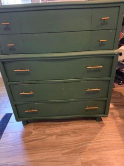Wood dresser