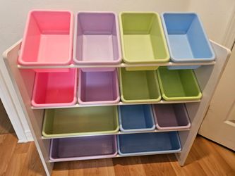Kids Toy Organizer with bins