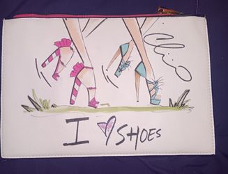Cute I love shoes Pouch