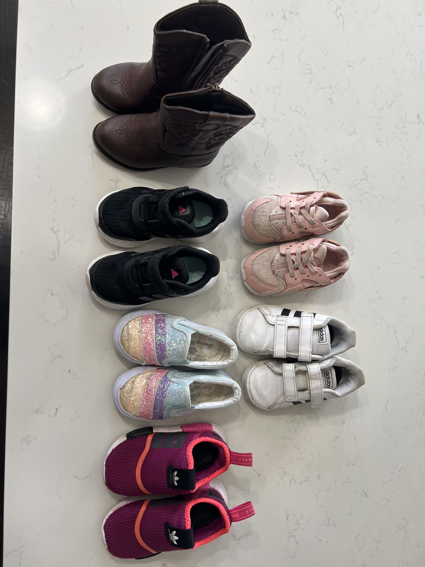 Toddler Girl Shoes/boots ! 7c