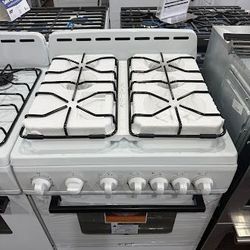 Avanti 24" White Freestanding Gas Range
