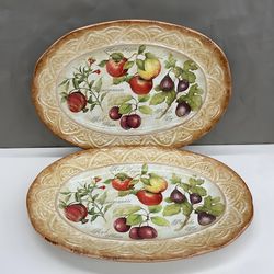 Fruit Platters. Item No 712 (Shopgoodwill )