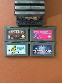 4 Gameboy Advance Games