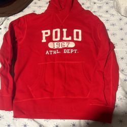 Polo Hoodie Size L