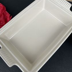 Le Creuset- Baking Dish - Ceramic White 