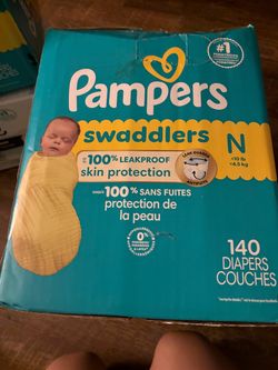 Pampers swaddlers diapers size newborn