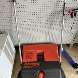 Haaga Top Sweep 75 Quality manual sweeper in good condition.  Over $700 new.  $150, cash or Venmo. Meet in person somewhere convenient.   Thanks for l