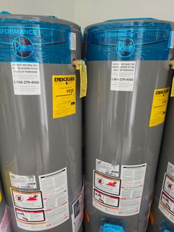 New Water Heater Rheem Performance