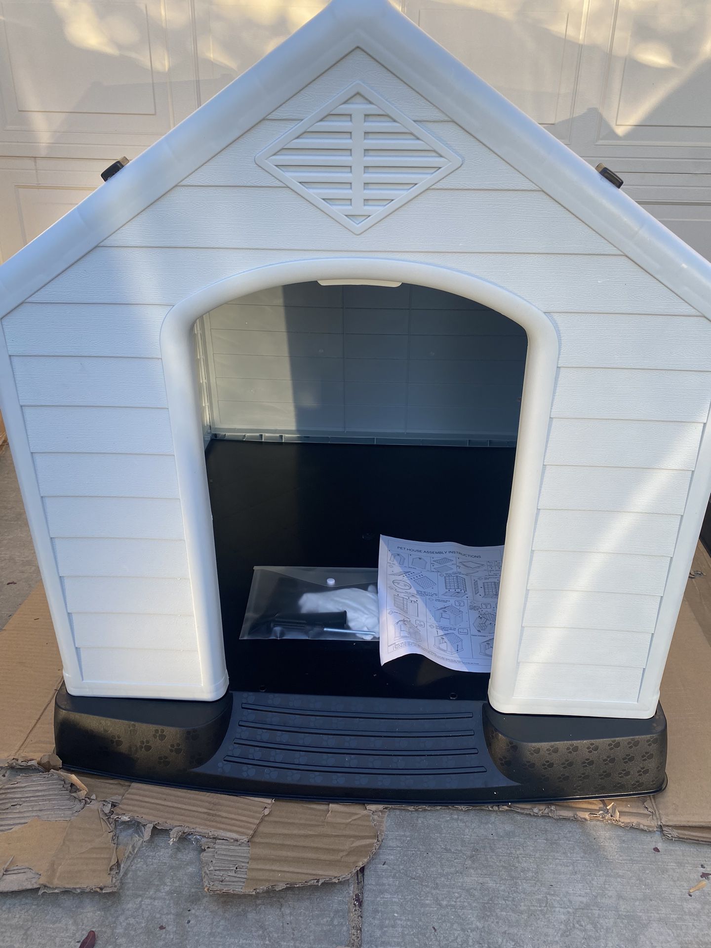XL New Dog Houses $175 EACH, waterproof and plastic