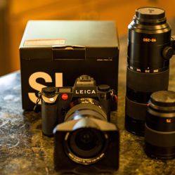 Leica SL3 And Leica Lenses 