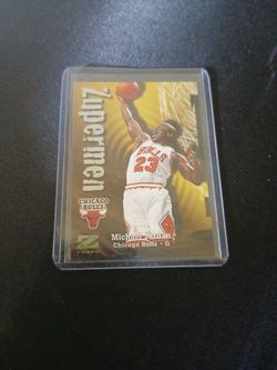 1998 Skybox Michael Jordan Zuperman Z Force Card